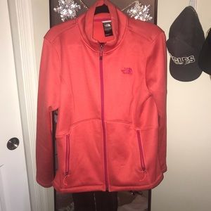 Northface Pink Zip-Up Jacket